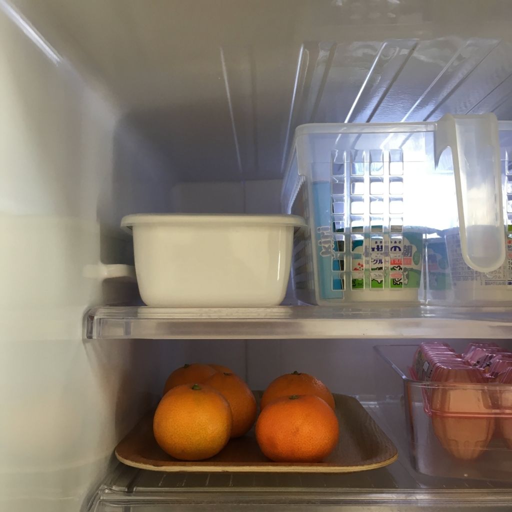 野田琺瑯は冷蔵庫で収納しやすい